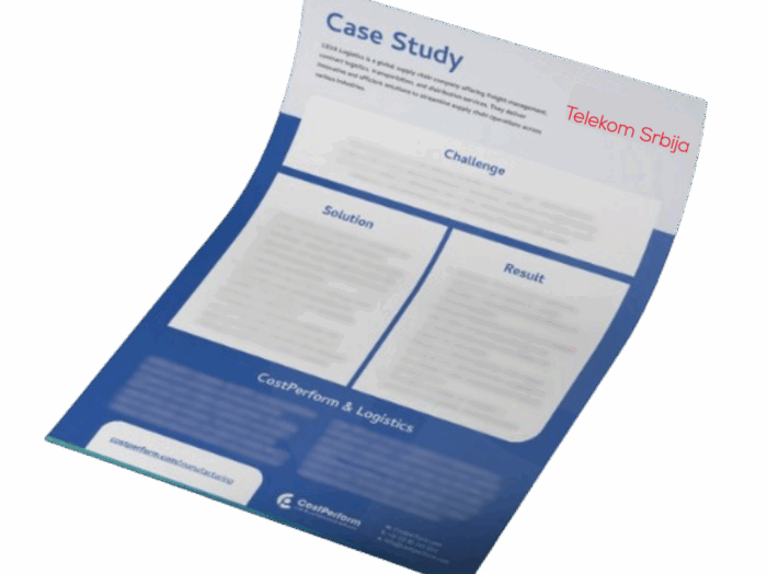 Telekom Srbija and CostPerform Telekom Srbija and CostPerform