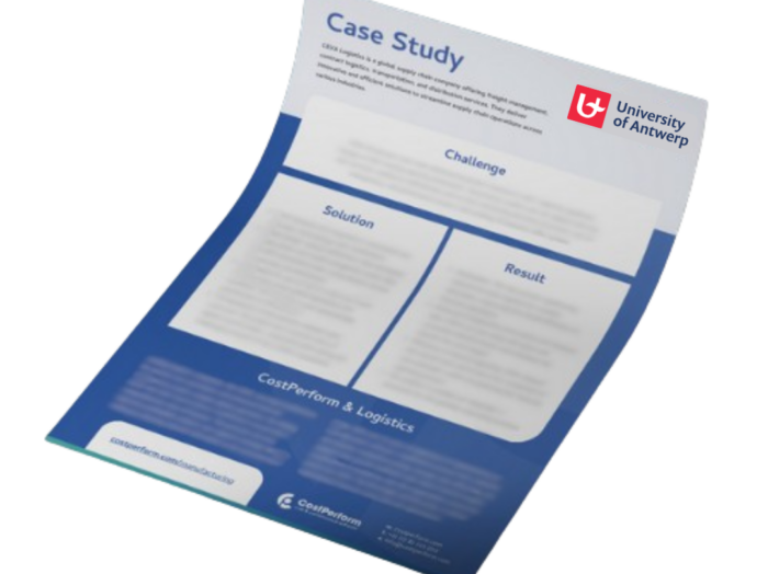 University of Antwerp and CostPerform University of Antwerp and CostPerform